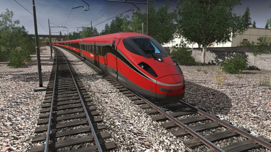 สกรีนช็อตจาก Trainz Railroad Simulator 2022: ETR 1000 - Frecciarossa (รูปที่ 4)