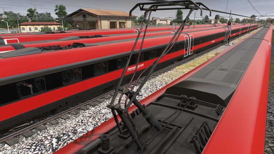 สกรีนช็อตจาก Trainz Railroad Simulator 2022: ETR 1000 - Frecciarossa (รูปที่ 5)