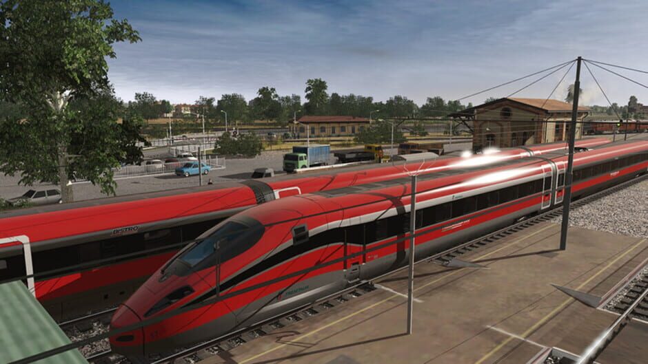 สกรีนช็อตจาก Trainz Railroad Simulator 2022: ETR 1000 - Frecciarossa (รูปที่ 10)