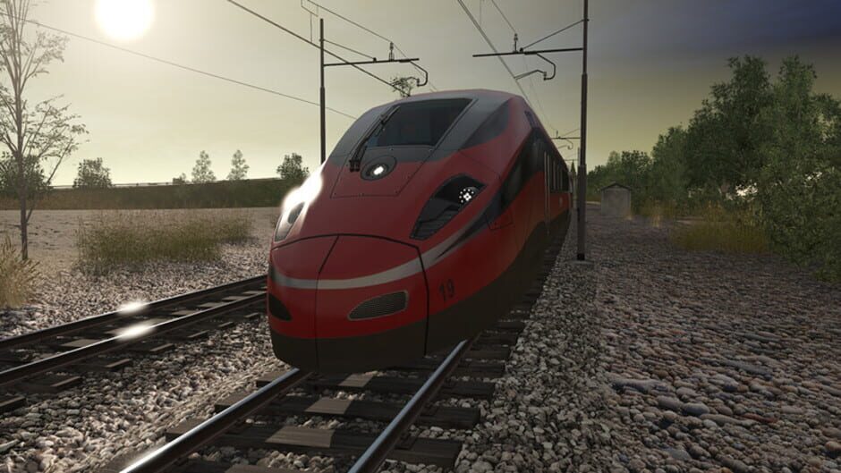 สกรีนช็อตจาก Trainz Railroad Simulator 2022: ETR 1000 - Frecciarossa (รูปที่ 6)