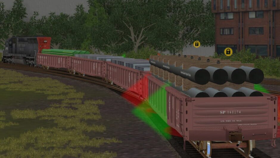 สกรีนช็อตจาก Trainz Railroad Simulator 2022: Brazemore Yard (รูปที่ 5)