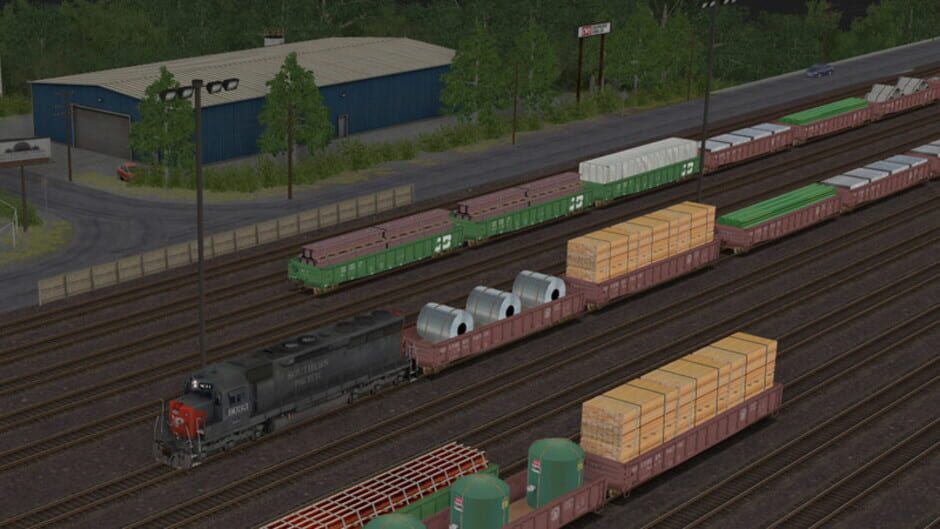 สกรีนช็อตจาก Trainz Railroad Simulator 2022: Brazemore Yard (รูปที่ 8)