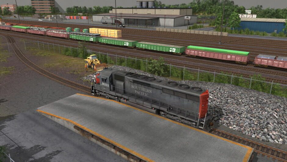 สกรีนช็อตจาก Trainz Railroad Simulator 2022: Brazemore Yard (รูปที่ 9)