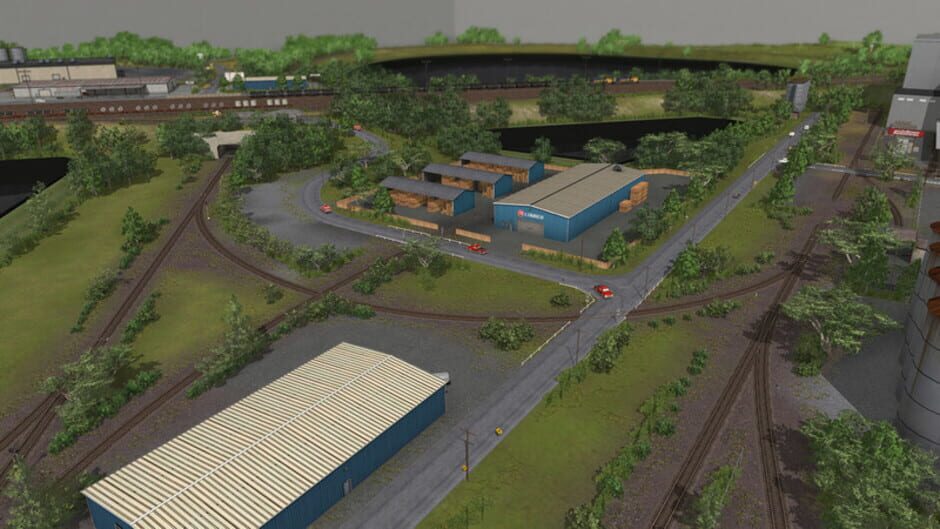 สกรีนช็อตจาก Trainz Railroad Simulator 2022: Brazemore Yard (รูปที่ 3)