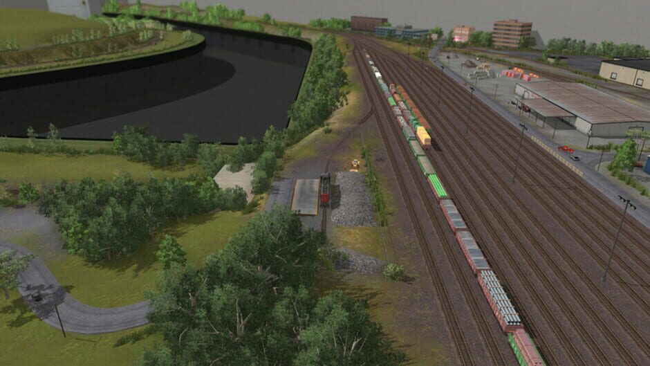 สกรีนช็อตจาก Trainz Railroad Simulator 2022: Brazemore Yard (รูปที่ 2)
