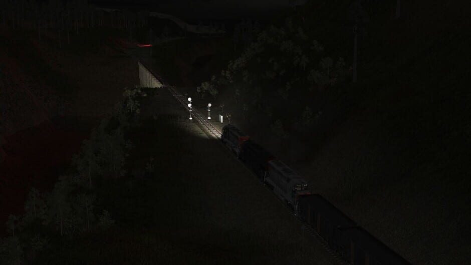 สกรีนช็อตจาก Trainz Railroad Simulator 2022: Halloween Night on Kickstarter County (รูปที่ 3)