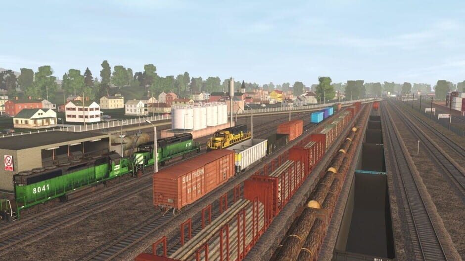 สกรีนช็อตจาก Trainz Railroad Simulator 2022: Centrella Sub Division (รูปที่ 2)