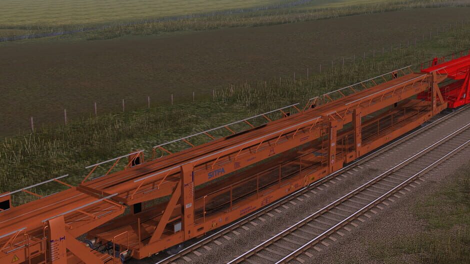 สกรีนช็อตจาก Trainz Railroad Simulator 2022: Laaers Car Transporter (รูปที่ 4)