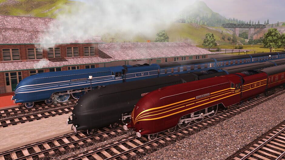 สกรีนช็อตจาก Trainz Railroad Simulator 2022: LMS Coronation Scot (รูปที่ 11)