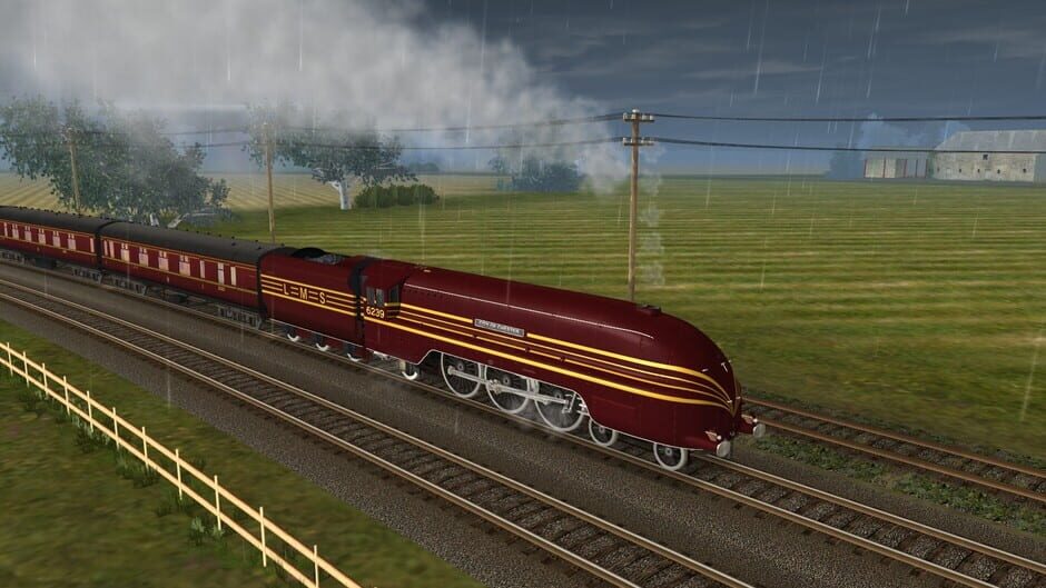 สกรีนช็อตจาก Trainz Railroad Simulator 2022: LMS Coronation Scot (รูปที่ 4)