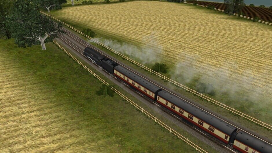 สกรีนช็อตจาก Trainz Railroad Simulator 2022: LMS Coronation Scot (รูปที่ 3)