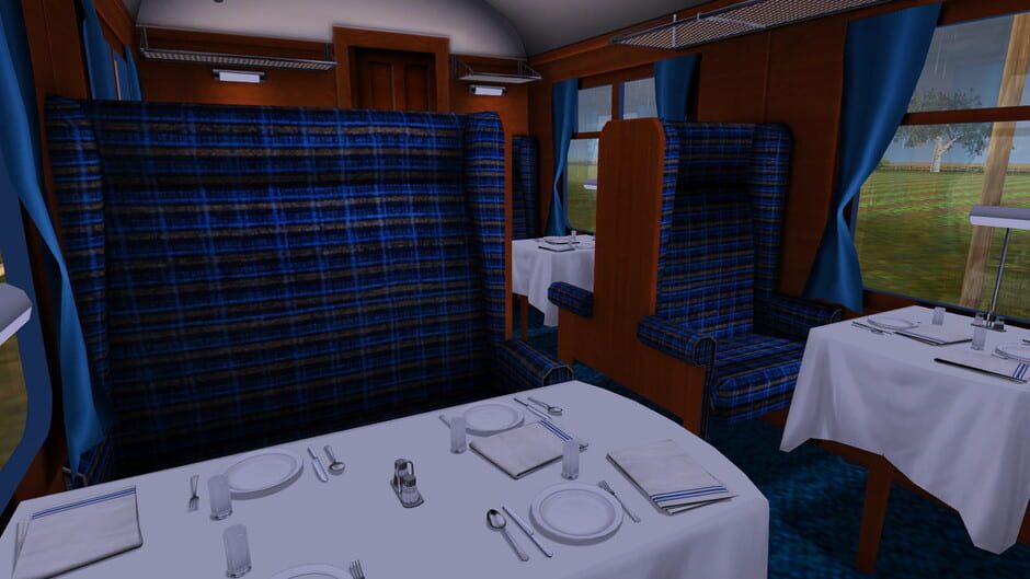 สกรีนช็อตจาก Trainz Railroad Simulator 2022: LMS Coronation Scot (รูปที่ 2)