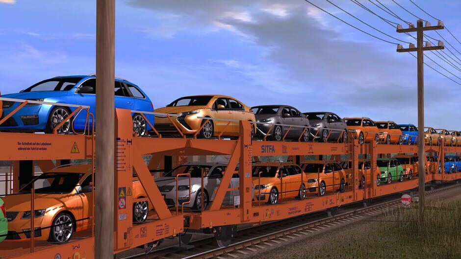 สกรีนช็อตจาก Trainz Railroad Simulator 2022: Laaers Car Transporter (รูปที่ 11)