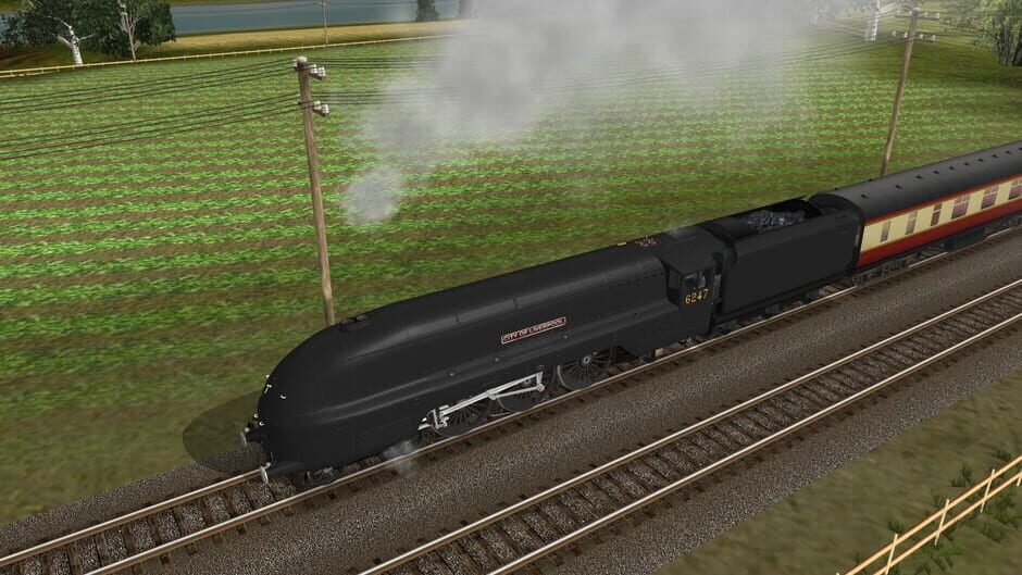 สกรีนช็อตจาก Trainz Railroad Simulator 2022: LMS Coronation Scot (รูปที่ 9)