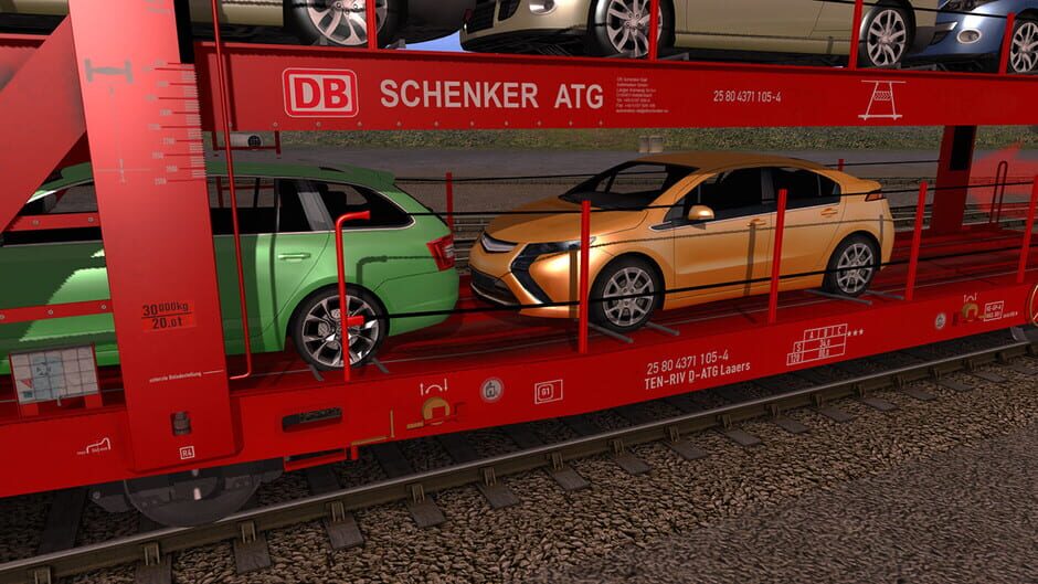 สกรีนช็อตจาก Trainz Railroad Simulator 2022: Laaers Car Transporter (รูปที่ 10)