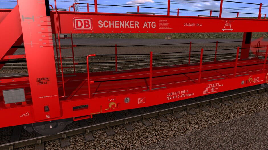 สกรีนช็อตจาก Trainz Railroad Simulator 2022: Laaers Car Transporter (รูปที่ 17)