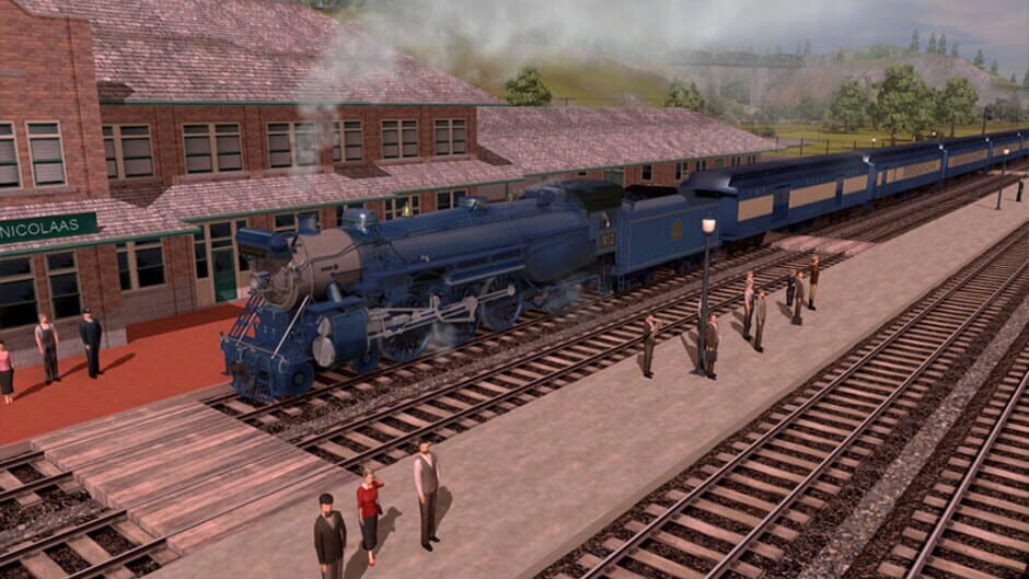 สกรีนช็อตจาก Trainz Railroad Simulator 2022: Blue Comet (รูปที่ 3)