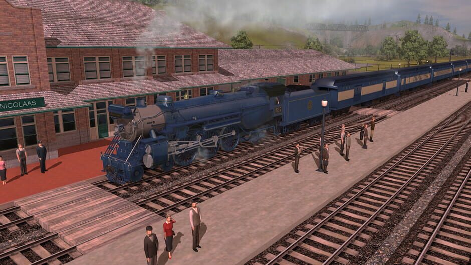 สกรีนช็อตจาก Trainz Railroad Simulator 2022: Blue Comet (รูปที่ 11)