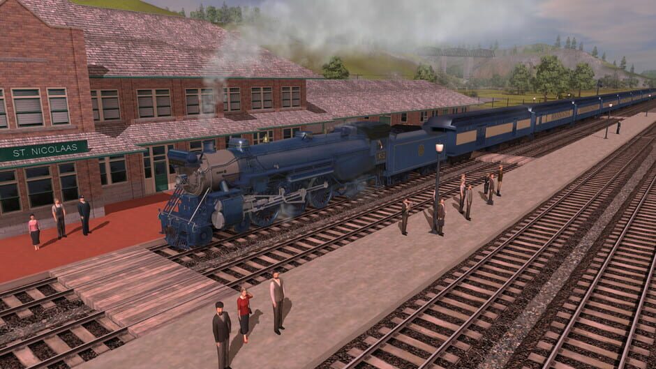 สกรีนช็อตจาก Trainz Railroad Simulator 2022: Blue Comet (รูปที่ 9)