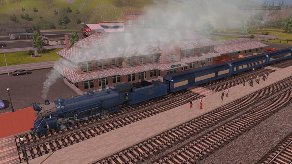 สกรีนช็อตจาก Trainz Railroad Simulator 2022: Blue Comet (รูปที่ 5)