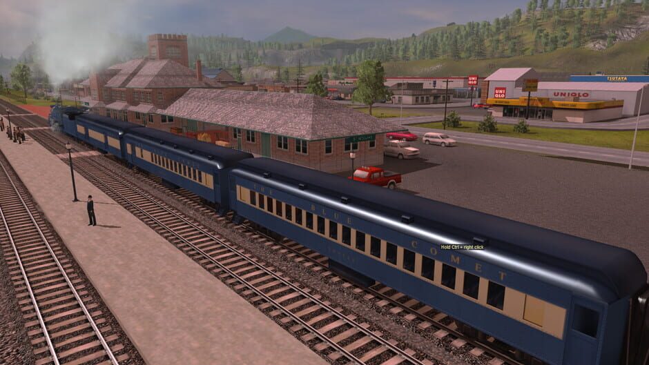 สกรีนช็อตจาก Trainz Railroad Simulator 2022: Blue Comet (รูปที่ 4)