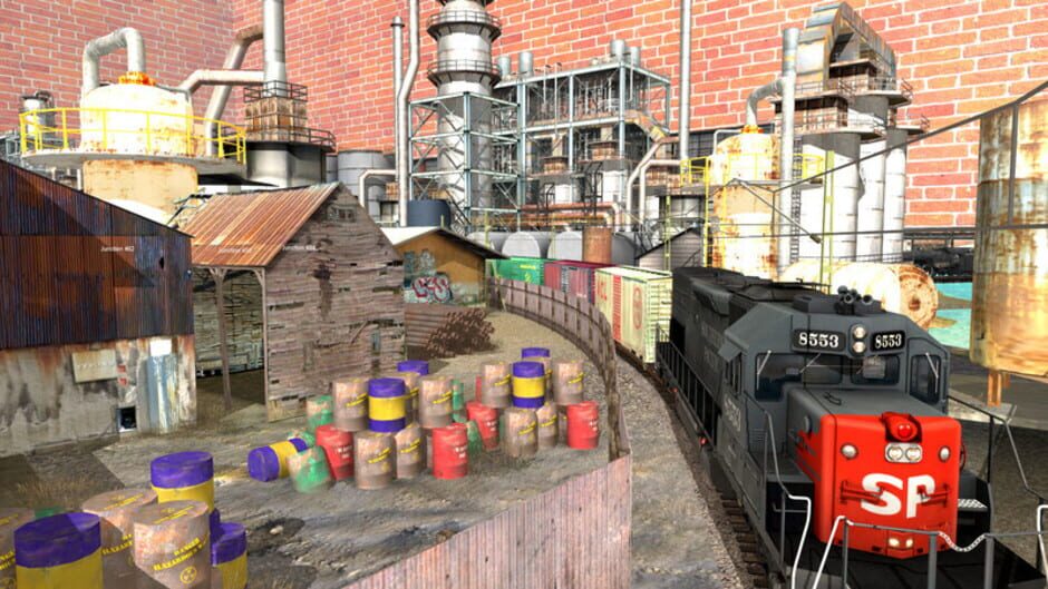 สกรีนช็อตจาก Trainz Railroad Simulator 2022: The BiDye Traction Railroad (รูปที่ 7)