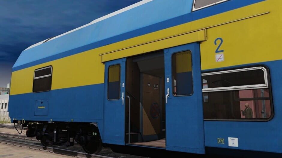 สกรีนช็อตจาก Trainz Railroad Simulator 2022: PKP Bdhpumn 004 (รูปที่ 2)