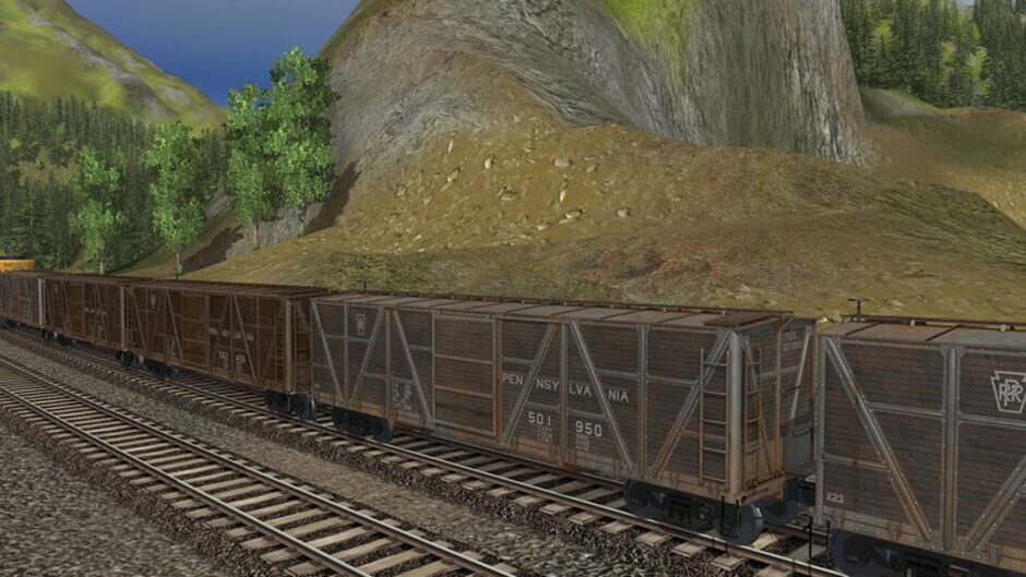 สกรีนช็อตจาก Trainz Railroad Simulator 2022: PRR X23 Boxcar (รูปที่ 11)