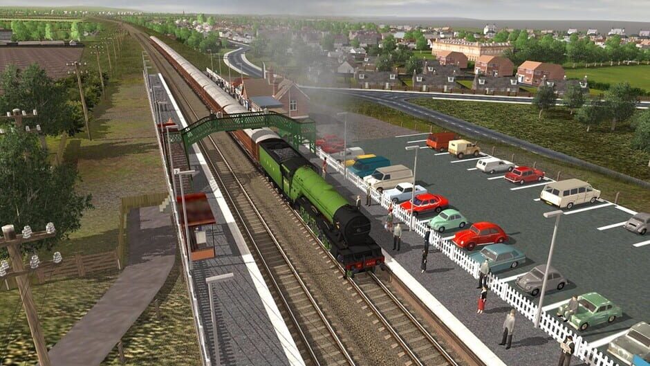 สกรีนช็อตจาก Trainz Railroad Simulator 2022: The Flying Scotsman 1920s (รูปที่ 9)