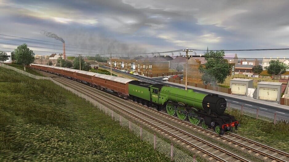 สกรีนช็อตจาก Trainz Railroad Simulator 2022: The Flying Scotsman 1920s (รูปที่ 5)