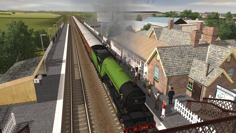 สกรีนช็อตจาก Trainz Railroad Simulator 2022: The Flying Scotsman 1920s (รูปที่ 7)