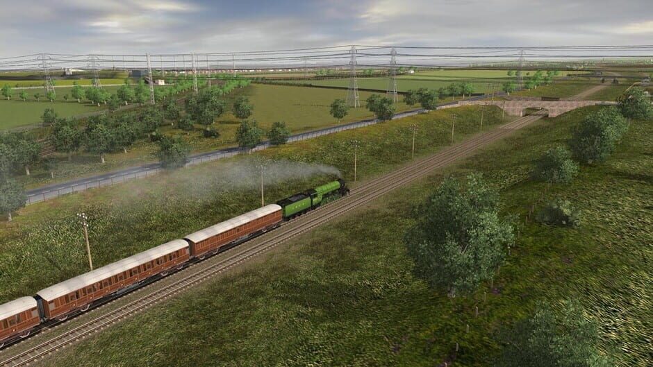 สกรีนช็อตจาก Trainz Railroad Simulator 2022: The Flying Scotsman 1920s (รูปที่ 6)