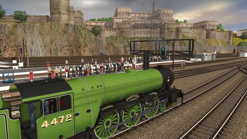สกรีนช็อตจาก Trainz Railroad Simulator 2022: The Flying Scotsman 1920s (รูปที่ 2)