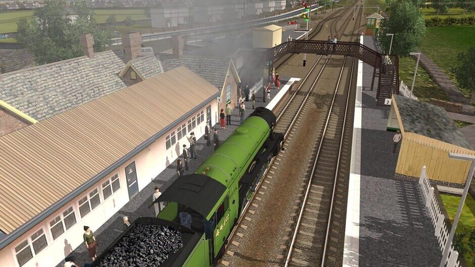 สกรีนช็อตจาก Trainz Railroad Simulator 2022: The Flying Scotsman 1920s (รูปที่ 11)