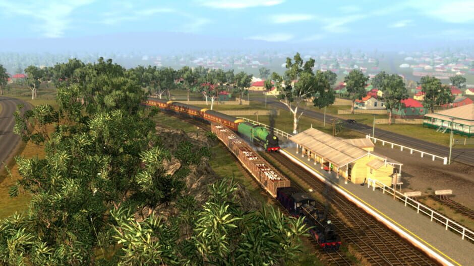 สกรีนช็อตจาก Trainz Railroad Simulator 2022: Warwick to Wallangarra Route (รูปที่ 6)
