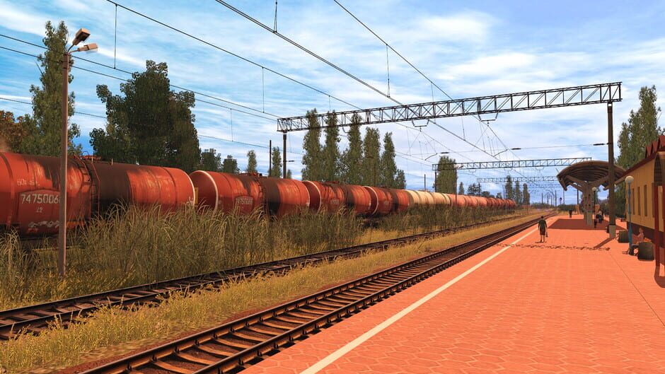 สกรีนช็อตจาก Trainz Railroad Simulator 2022: Rodnye Prostory Route (รูปที่ 5)