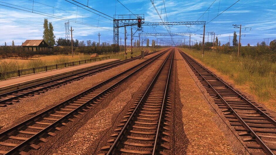 สกรีนช็อตจาก Trainz Railroad Simulator 2022: Rodnye Prostory Route (รูปที่ 3)