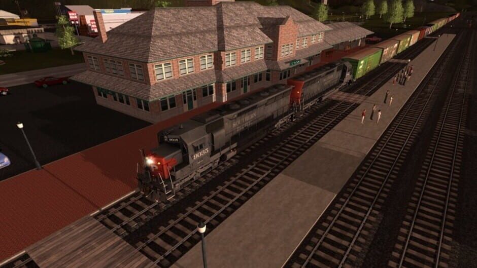 สกรีนช็อตจาก Trainz Railroad Simulator 2022: Kickstarter County Tane (รูปที่ 2)