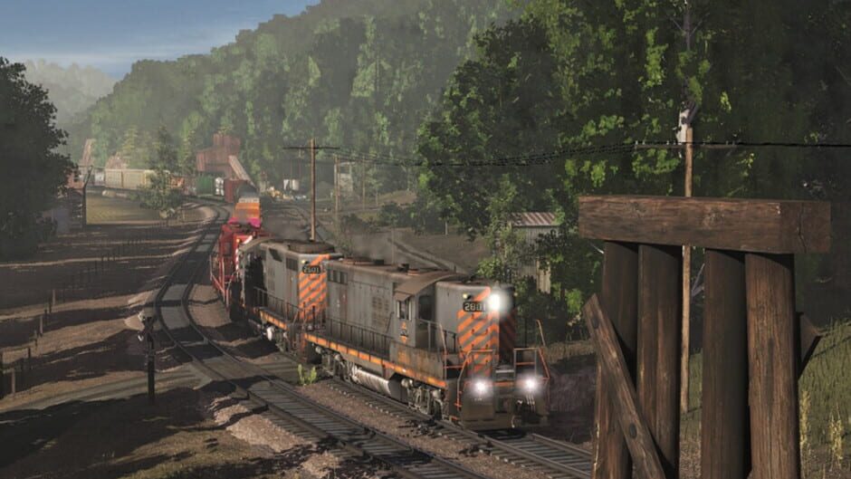 สกรีนช็อตจาก Trainz Railroad Simulator 2022: Coal Country (รูปที่ 9)
