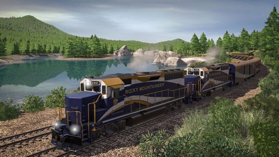 สกรีนช็อตจาก Trainz Railroad Simulator 2022: Canadian Rocky Mountains - Golden, BC (รูปที่ 8)