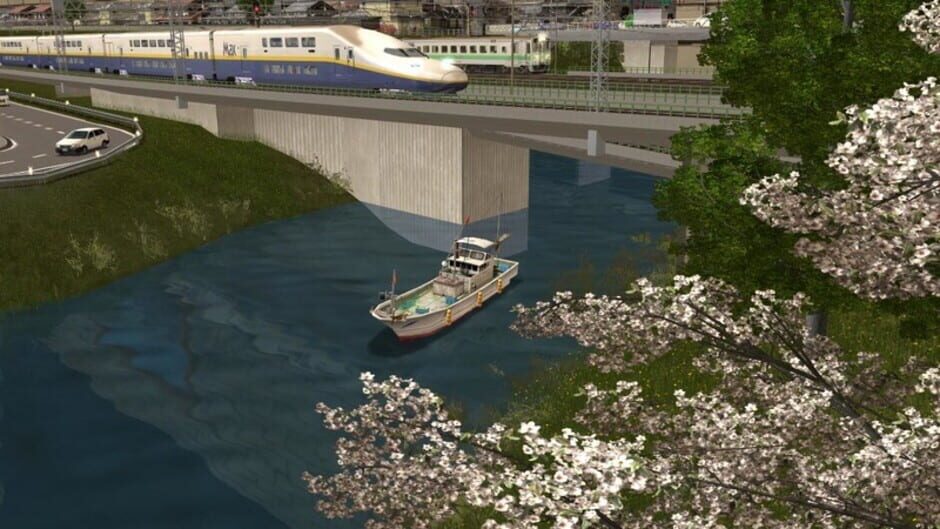 สกรีนช็อตจาก Trainz Railroad Simulator 2022: Route: Japan - Model Trainz (รูปที่ 8)