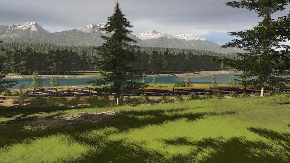 สกรีนช็อตจาก Trainz Railroad Simulator 2022: Canadian Rocky Mountains - Golden, BC (รูปที่ 10)
