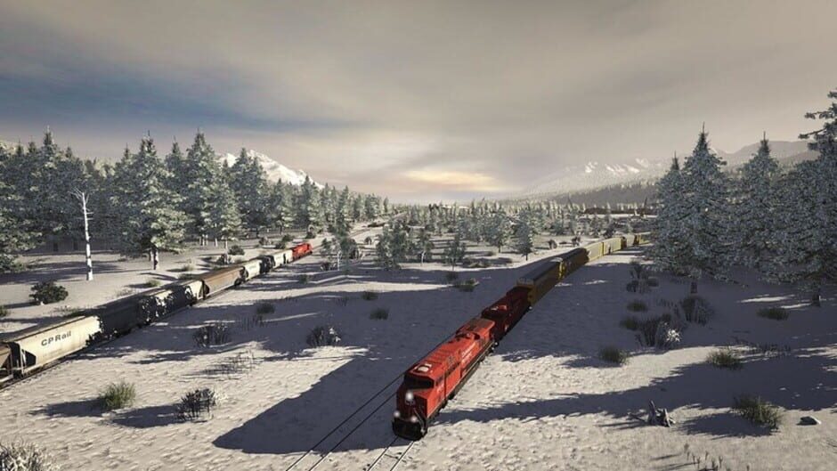 สกรีนช็อตจาก Trainz Railroad Simulator 2022: Canadian Rocky Mountains - Golden, BC (รูปที่ 2)