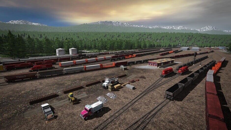 สกรีนช็อตจาก Trainz Railroad Simulator 2022: Canadian Rocky Mountains - Golden, BC (รูปที่ 3)