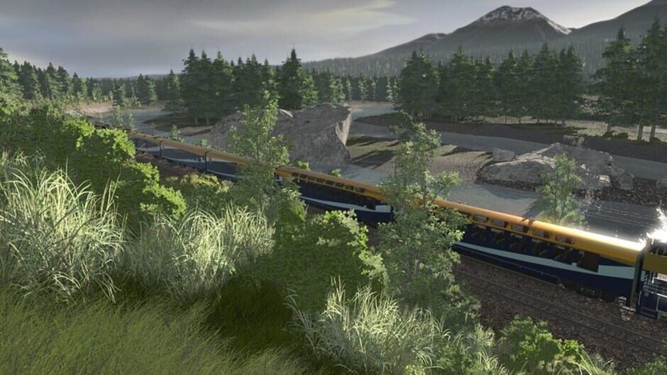 สกรีนช็อตจาก Trainz Railroad Simulator 2022: Canadian Rocky Mountains - Golden, BC (รูปที่ 4)
