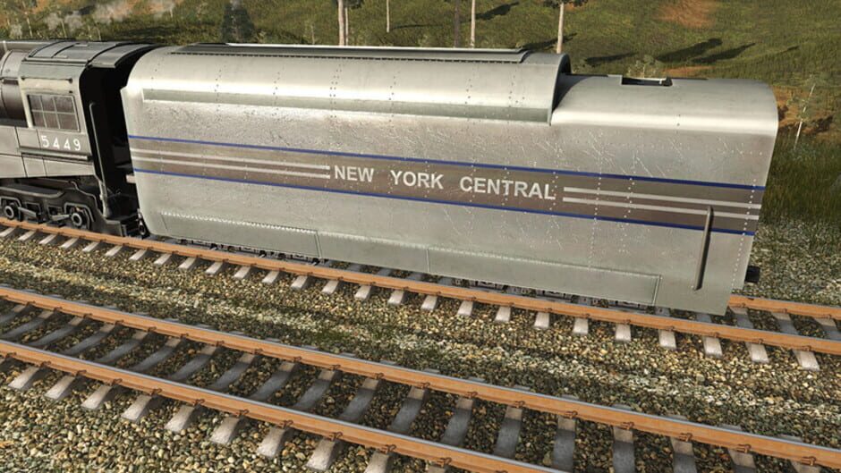 สกรีนช็อตจาก Trainz Railroad Simulator 2022: NYC J3a-Dreyfuss streamlined Hudson (รูปที่ 2)