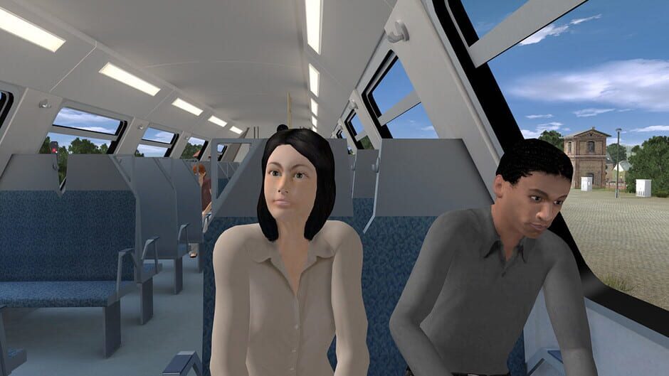 สกรีนช็อตจาก Trainz Railroad Simulator 2022: DBuz 747 Passenger Cars (รูปที่ 9)