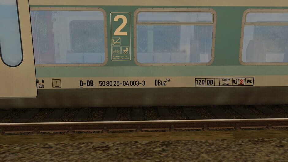 สกรีนช็อตจาก Trainz Railroad Simulator 2022: DBuz 747 Passenger Cars (รูปที่ 2)