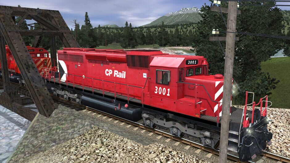 สกรีนช็อตจาก Trainz Railroad Simulator 2022: Route - Canadian Rocky Mountains: Columbia River Basin (รูปที่ 3)