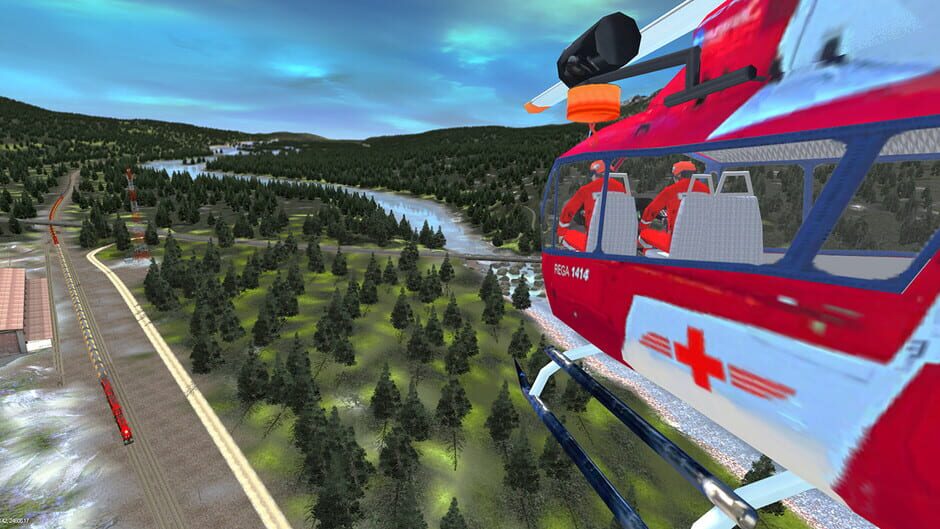 สกรีนช็อตจาก Trainz Railroad Simulator 2022: Route - Canadian Rocky Mountains: Columbia River Basin (รูปที่ 6)